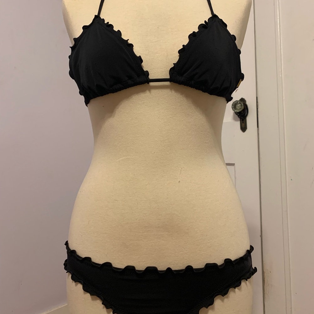 pink victoria secret top/shade & shore bottoms